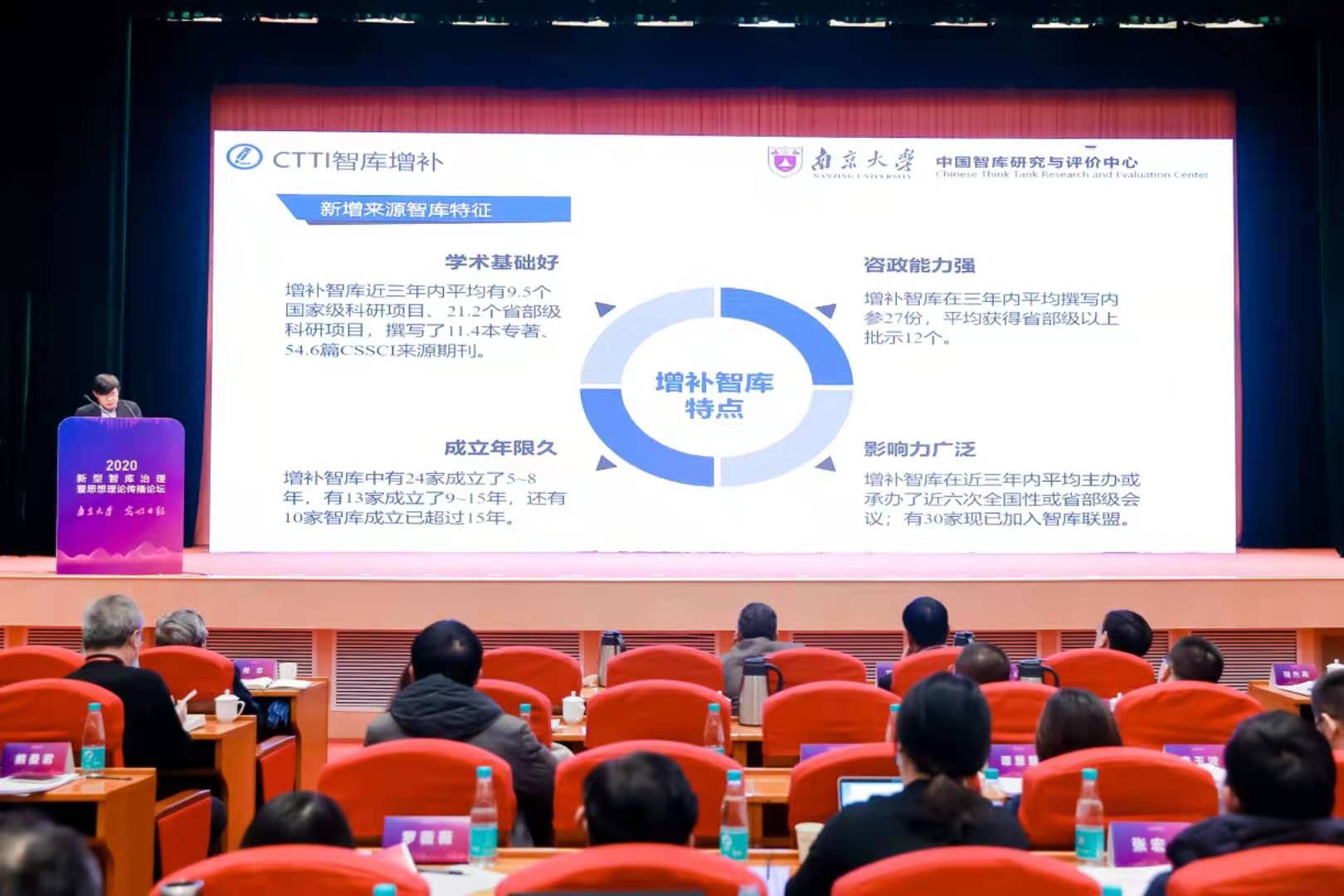 “2020新型智库治理暨思想理论传播论坛”举办