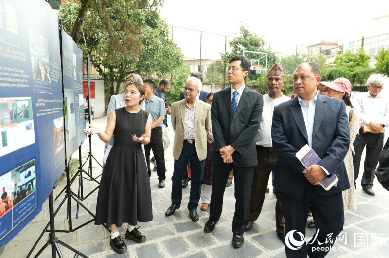 展览现场。人民网记者 李墨摄 展览现场。人民网记者 李墨摄