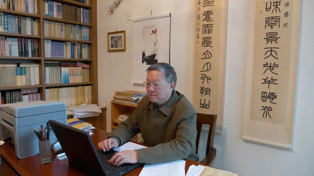 莫砺锋在书房
